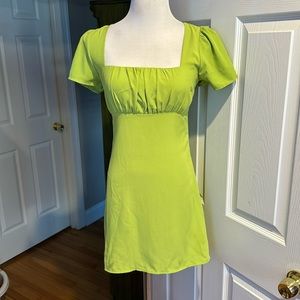 Green Forever 21 mini dress